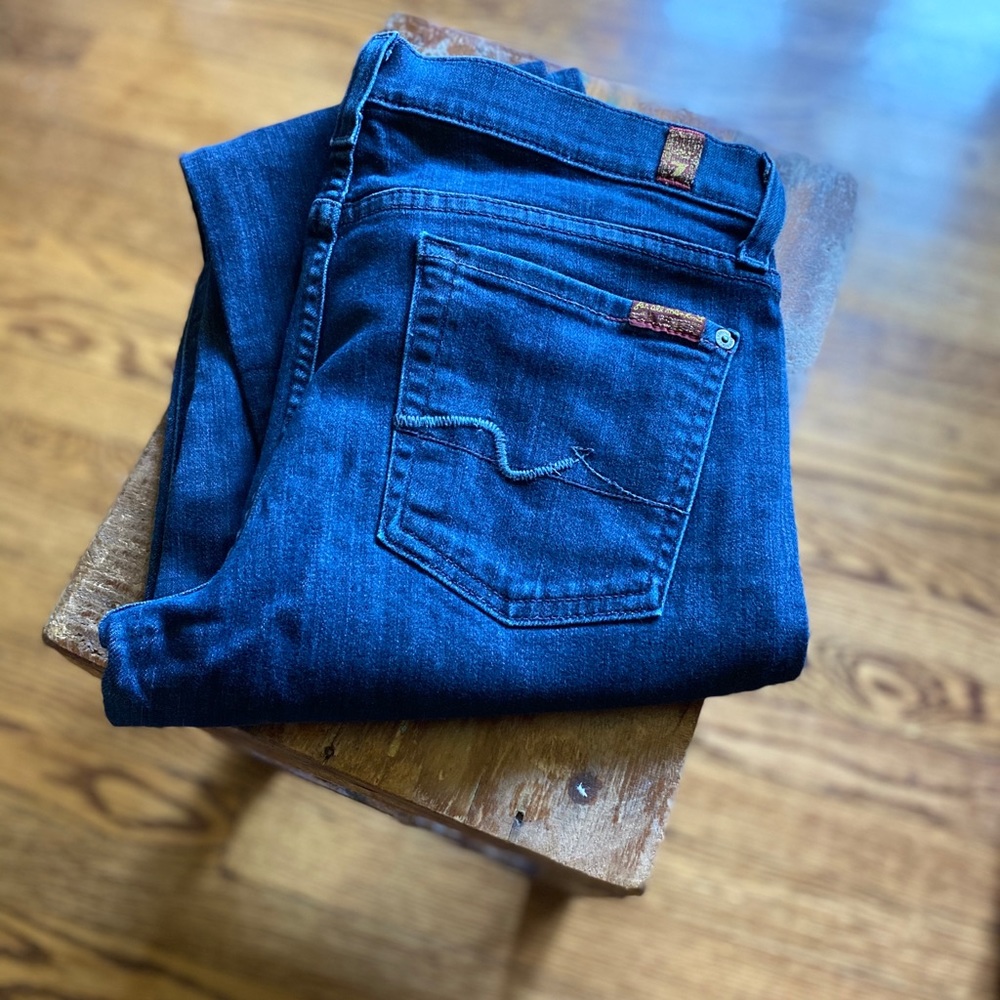 7 For All Mankind Jeans Size 30 Dark Denim